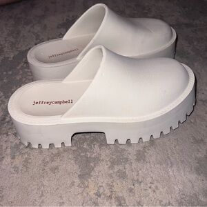 Size 8 Jeffery Campbell Clogge Sand Color!